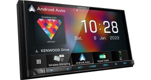 Kenwood dévoile un nouvel autoradio connecté compatible haute résolution audio
