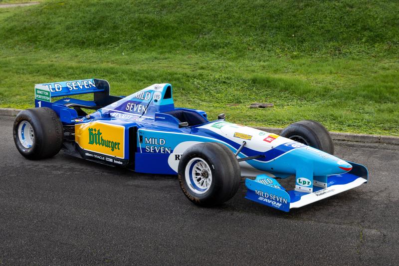  - Benetton Renault B195 | Les photos de l’ancienne F1 de Michael Schumacher à vendre