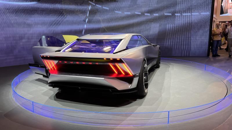  - Peugeot Inception Concept | les photos du concept électrique exposé au CES 2023 de Las Vegas
