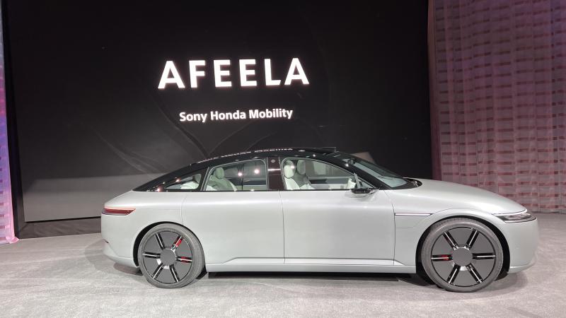  - Afeela | Les photos de la berline électrique Sony - Honda au CES de Las Vegas 2023