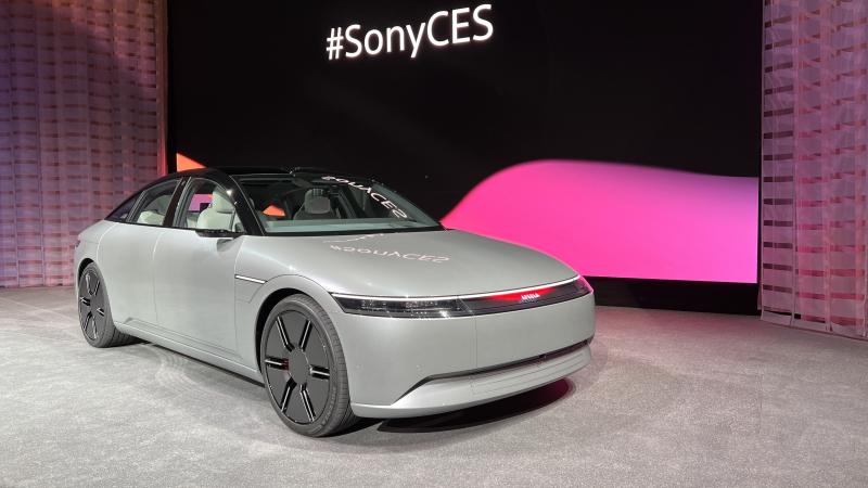  - Afeela | Les photos de la berline électrique Sony - Honda au CES de Las Vegas 2023