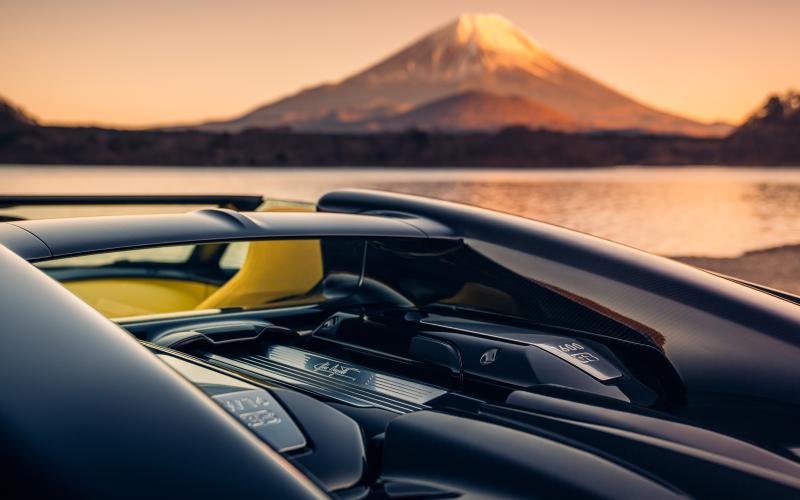 Bugatti W16 Mistral | Les photos de la supercar en visite au Japon