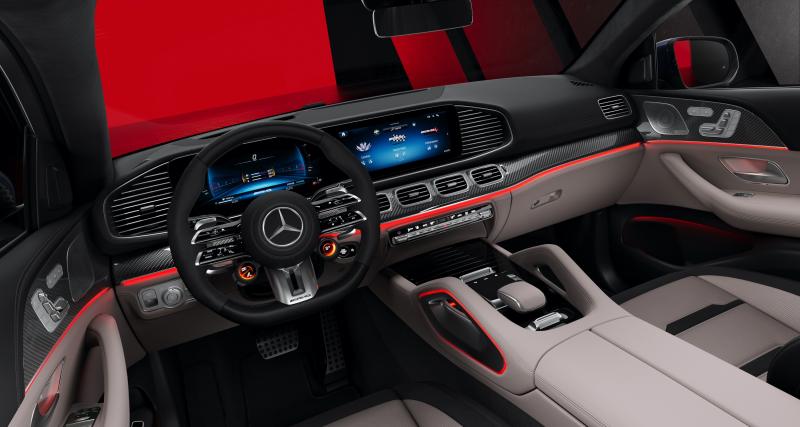 Mercedes-AMG GLE restylé (2023) : le SUV sportif s’offre un lifting et devient plus puissant - Mercedes-AMG revoit la dotation en équipements