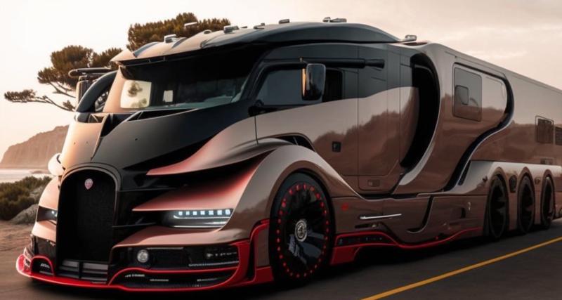  - Cet artiste imagine un camping-car Bugatti inspiré des supercars
