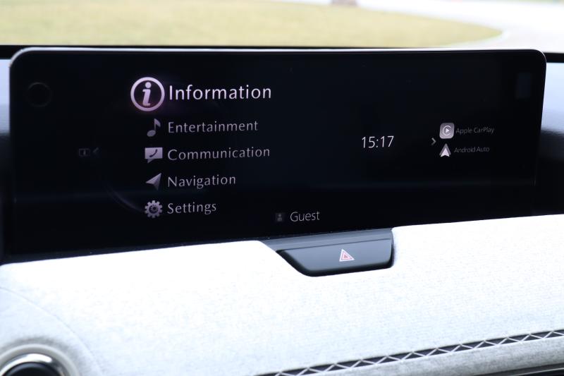 Le système multimédia du Mazda CX-60 en images