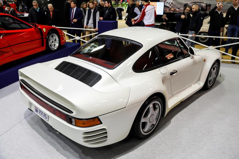 Porsche 959 | Nos photos du modèle Komfort vendu à Rétromobile