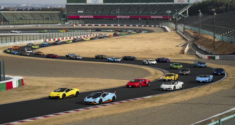  - Ces 251 Lamborghini établissent un record du monde inédit sur le circuit de Suzuka