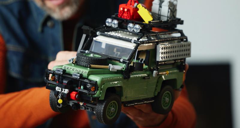 Le Land Rover Defender 90 peut être construit en version miniature grâce à ce nouveau pack Lego