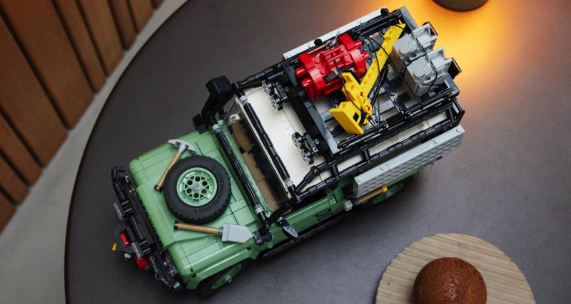 Land Rover Defender en Lego