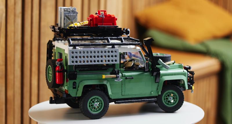 Land Rover Defender en Lego