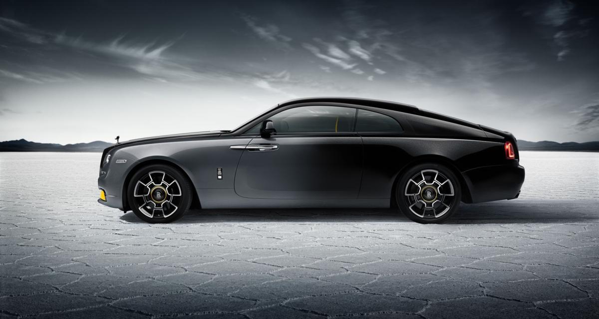 Rolls-Royce Wraith Black Badge Black Arrow (2023) : le luxueux coupé à moteur V12 fait ses adieux