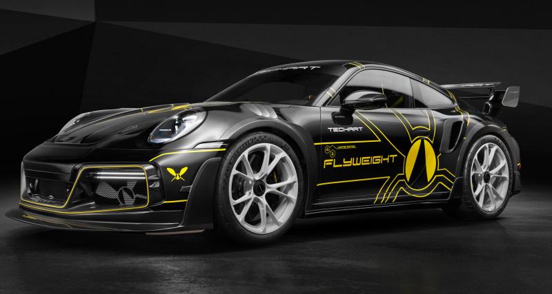 TechArt GTstreet R Flyweight (2023) : la Porsche 911 Turbo S devient un monstre taillé pour le circuit