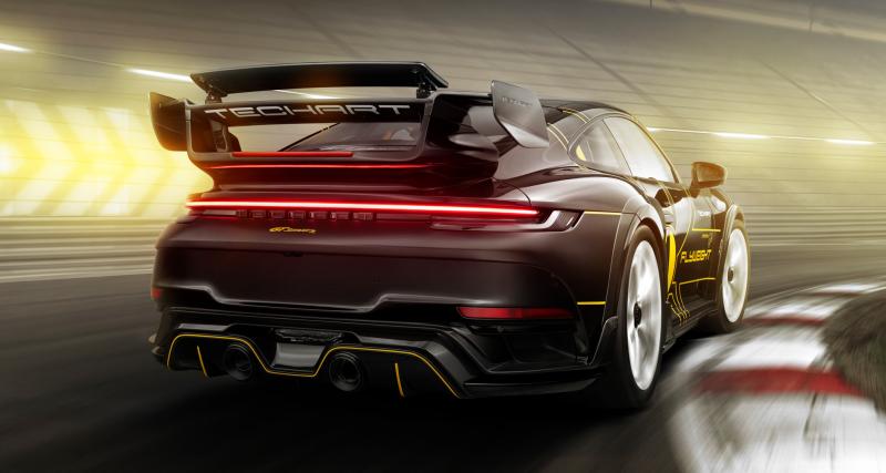 TechArt GTstreet R Flyweight (2023) : la Porsche 911 Turbo S devient un monstre taillé pour le circuit - TechArt GTstreet R Flyweight (2023)