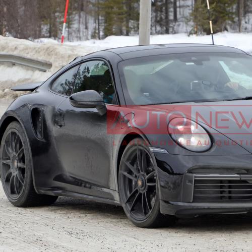 Porsche 911 | Les spyshots du modèle Turbo en version restylée