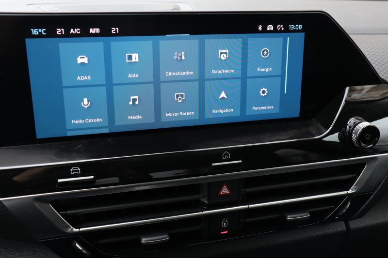  - Le système multimédia de la Citroën C4 X en images