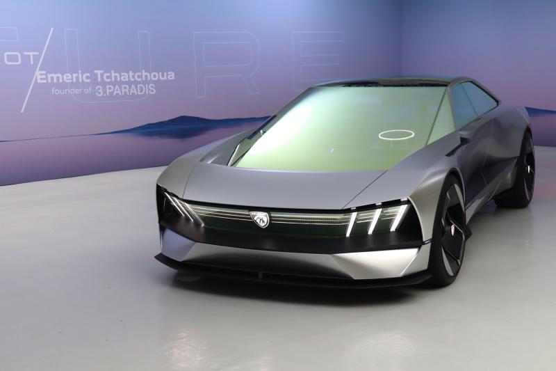  - Peugeot Inception Concept | nos photos de l'étude du lion