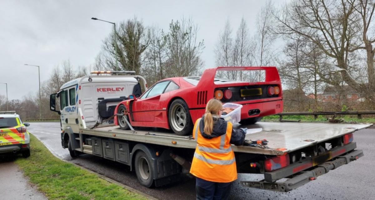 Il s'offre une Ferrari à près d'1,8 M¬, mais il oublie de l'assurer...