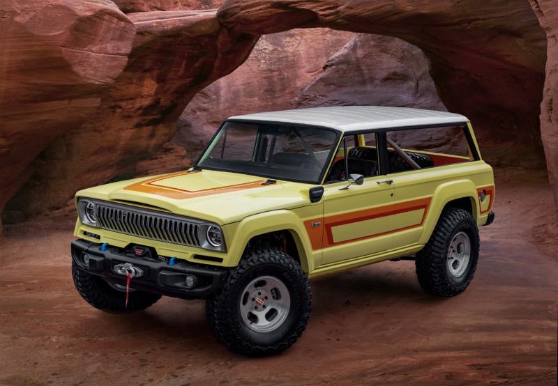  - Jeep Cherokee 4xe Concept | Les photos du restomod hybride