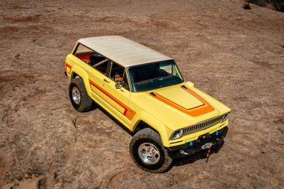 Jeep Cherokee 4xe Concept | Les photos du restomod hybride