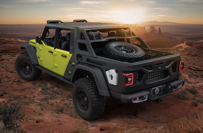  - Jeep Gladiator Rubicon Sideburn Concept | Les photos du pick-up tout-terrain