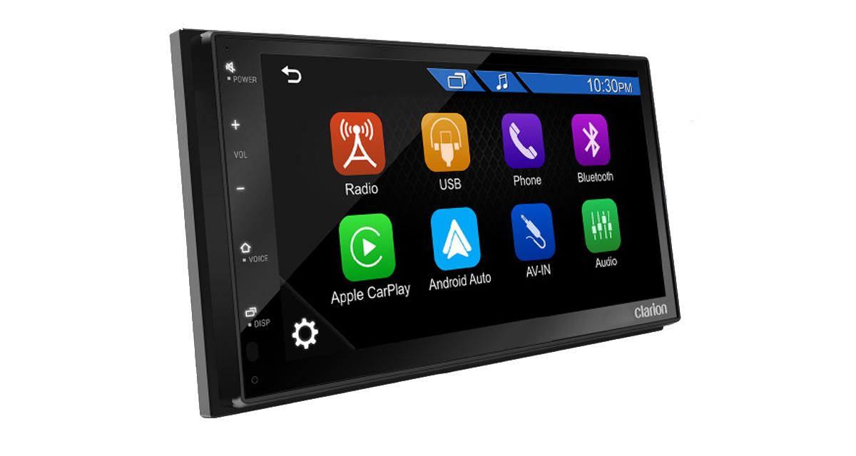 Clarion USA dévoile un autoradio CarPlay et Android Auto