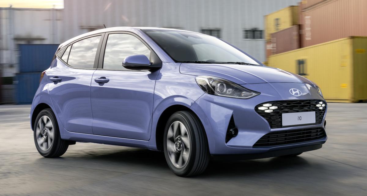 Les nouveaux prix (en hausse) de la Hyundai i10 (2023)