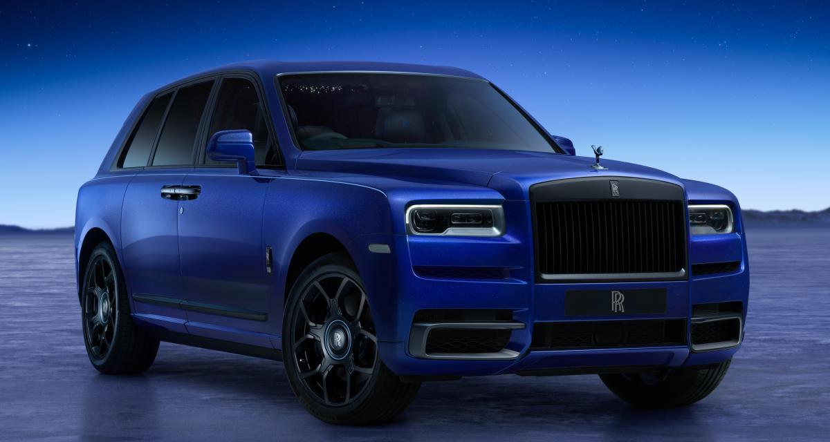 Rolls-Royce Cullinan Black Badge Blue Shadow Private Collection (2023)