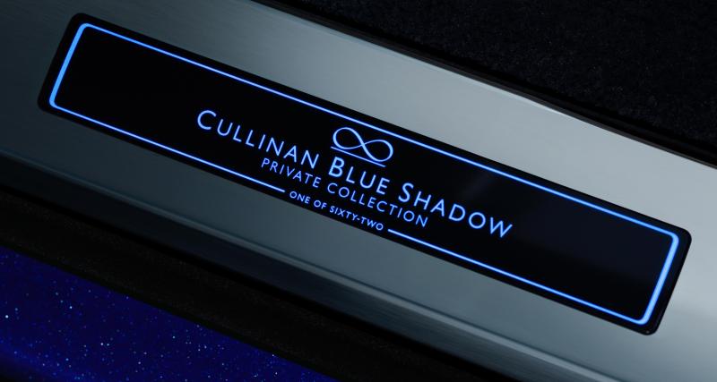 Rolls-Royce Cullinan Black Badge Blue Shadow Private Collection (2023) : une édition spatiale pour le SUV - Rolls-Royce Cullinan Black Badge Blue Shadow Private Collection (2023)
