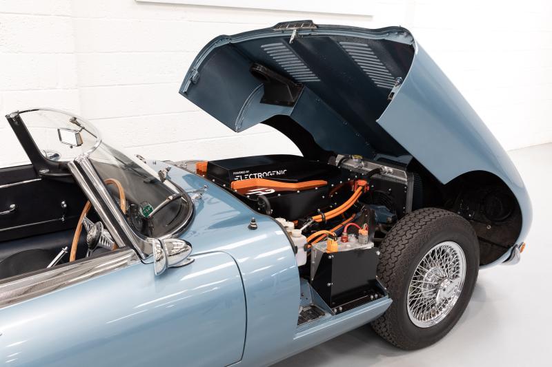  - Jaguar Type E | Les photos du roadster transformé en voiture électrique