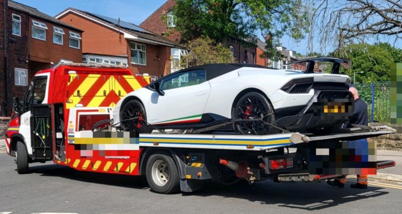  - Deux Lamborghini à la fourrière pour pollution sonore, la police ne fait plus de cadeau aux supercars