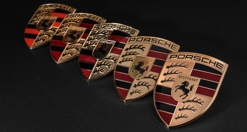 Pour ses 75 ans, Porsche dévoile la nouvelle version de son célèbre logo - La sixième itération du blason de Porsche