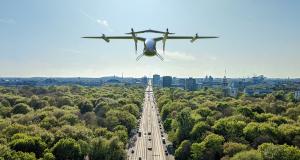 Exposé au Bourget, le taxi volant Prosperity I montre l’intérieur de son cockpit