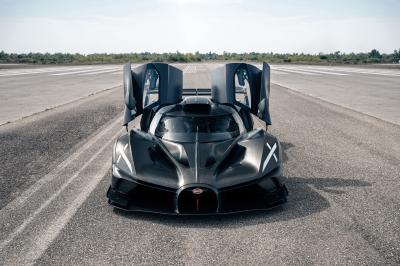Bugatti Bolide | Les photos de la pistarde lors de son développement