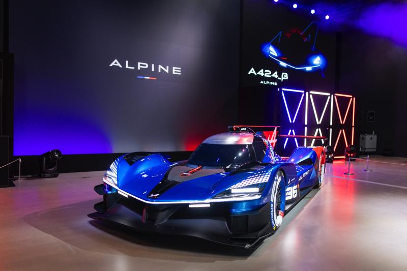  - Alpine A424_B (2024) | Les images de l’Hypercar développée pour l’endurance