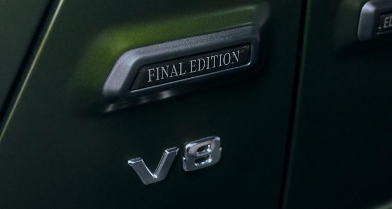 Mercedes-Benz G 500 Final Edition (2023) : une édition collector pour la fin du Classe G à moteur V8 - Mercedes-Benz G 500 Final Edition (2023)