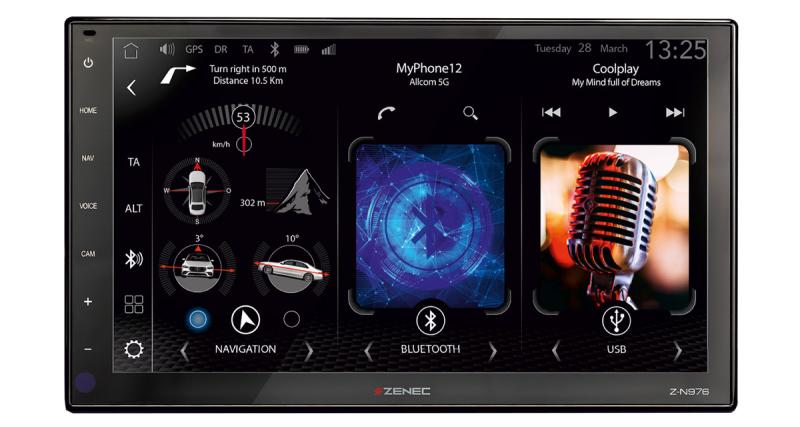 Zenec présente un nouvel autoradio avec CarPlay et Android Auto en Wireless