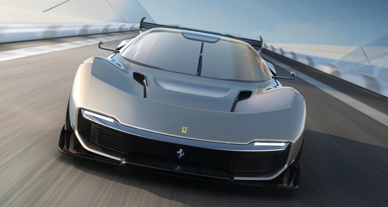 Ferrari KC23 (2023) : unique au monde, cette voiture de course adopte un design futuriste - Ferrari KC23 (2023)