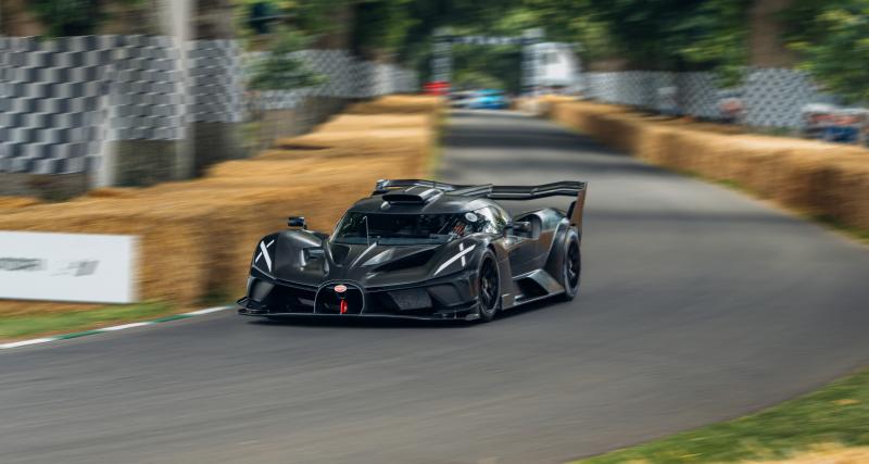  - VIDEO - La Bugatti Bolide s’offre un tour de piste au festival de vitesse de Goodwood