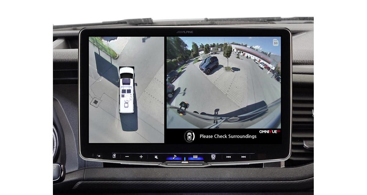 Alpine-Electronics dévoile un système de caméra 360° pour les camping-cars