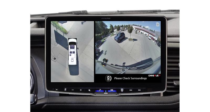 - Alpine-Electronics dévoile un système de caméra 360° pour les camping-cars