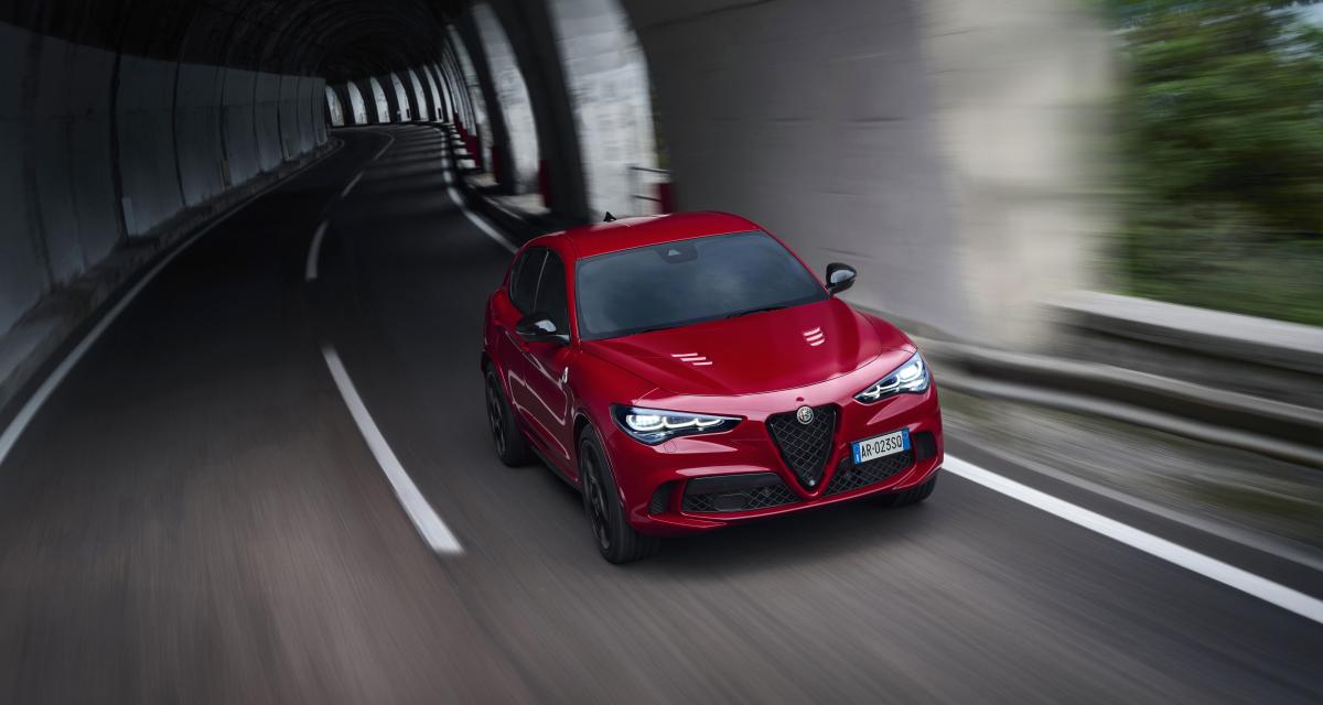 L'Alfa Romeo Stelvio Quadrifoglio se met à jour, on connaît le prix du SUV sportif restylé
