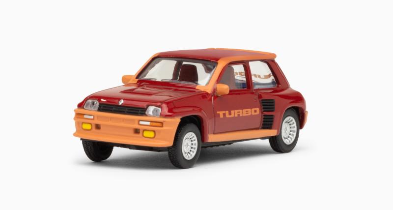 Twingo, R5 Turbo, Dauphine, Fuego… Ces modèles cultes de Renault sont reproduits en miniatures - Plusieurs choix de couleurs pour la Renault 5 Turbo 