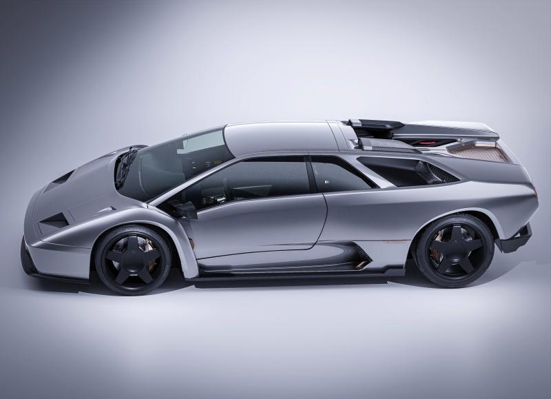  - Eccentrica (2023) | Les photos du restomod qui modernise la Lamborghini Diablo