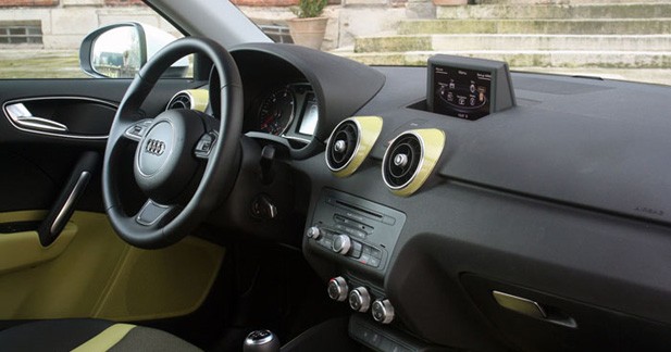 Caraudiovidéo : l'Audi A1 1.6 TDi Ambition à la loupe - Prestations : le minimum syndical