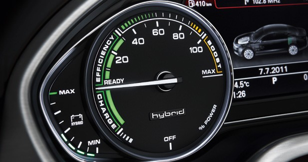 Audi A8 Hybrid : L'Amiral se met au vert - Un mode tout électrique à la hauteur
