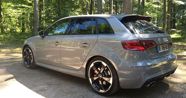 Essai Audi RS3 : bouillonnante ! - Gros méchant look