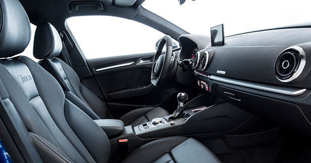 Essai Audi RS3 : bouillonnante ! - Un intérieur subtilement exclusif