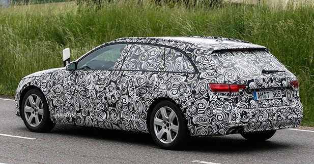 Spyshots : l’Audi A4 Avant 2016 se promène encore camouflée - Des caractéristiques techniques en partie connues