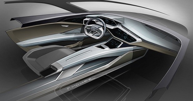 Audi dévoile les premières infos sur le Q6 e-tron - Des écrans OLED pour l'habitacle