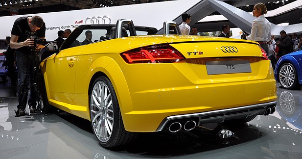 Mondial Auto 2014 : Audi TT et TTS Roadster, cabriolets nouvelle génération - Trois moteurs de 184 à 310 ch